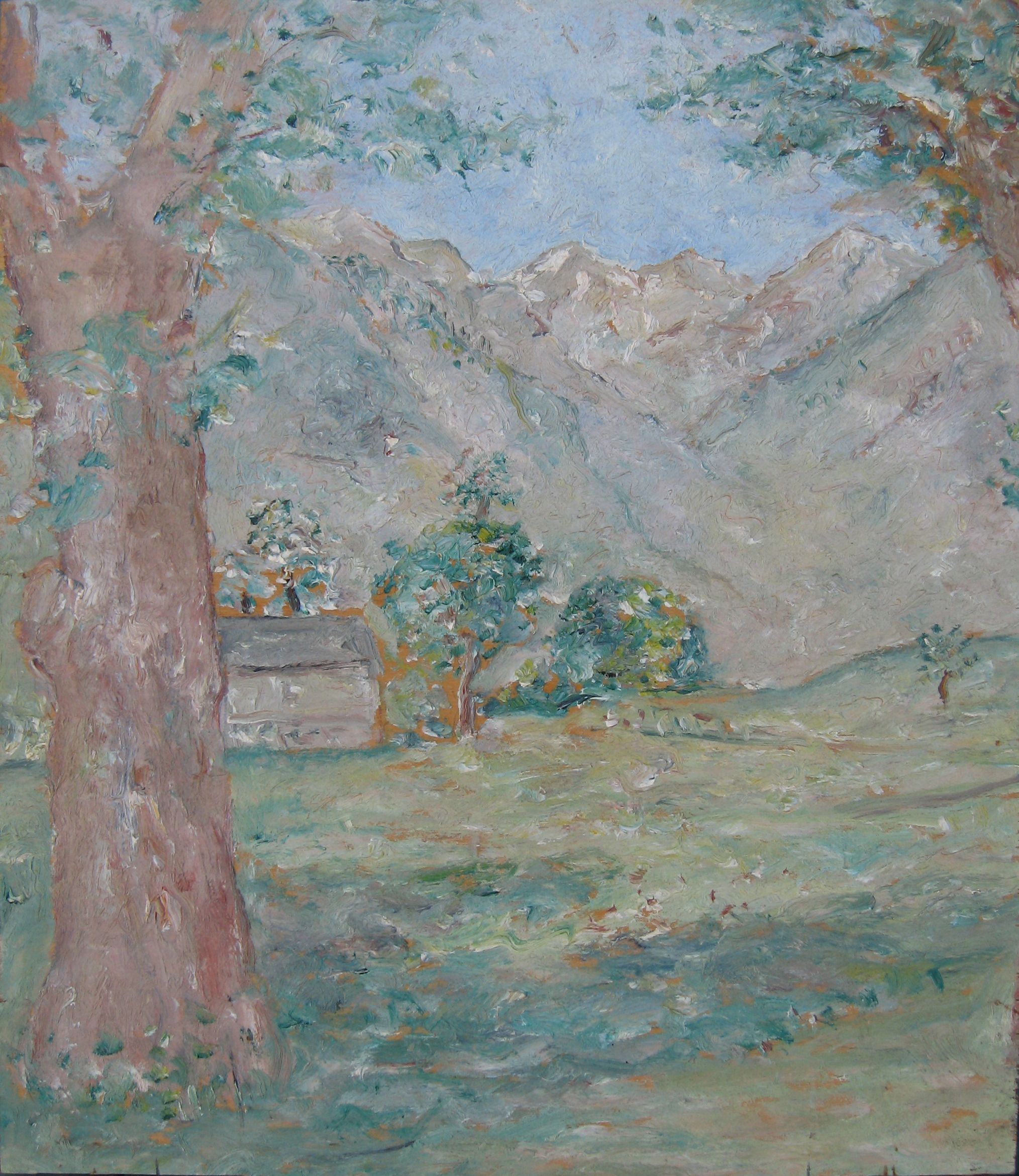 Paesaggio in Val Antigorio anni '30